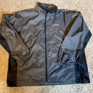 EUC men’s Columbia rain jacket